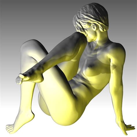 Meow Woman Sculpture Woman Form Woman D Stl D Woman Nude Stl Naked Woman Print Sexy D