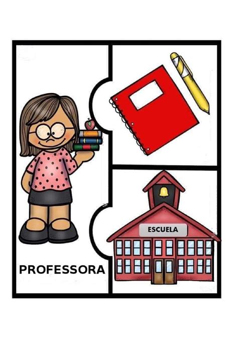 Atividades Lúdicas Projeto Profissões Educação Infantil