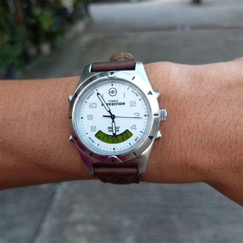 Timex Expedition Indiglo Watch Fesyen Pria Jam Tangan Di Carousell