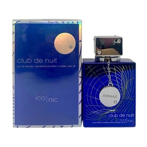 Buy Club De Nuit Blue Iconic Oz Eau De Parfum By Armaf For Men