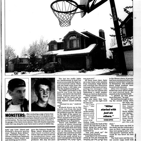 Armes De Dylan Klebold Et Eric Harris Leading Up To The Columbine High