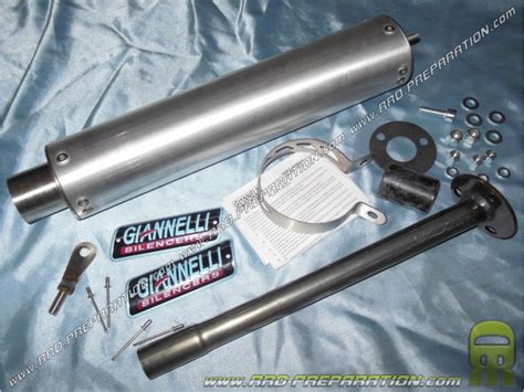 Muffler Exhaust GIANNELLI Aluminum Or Carbon For DERBI GPR Cc RACING NUDE GILERA SC T
