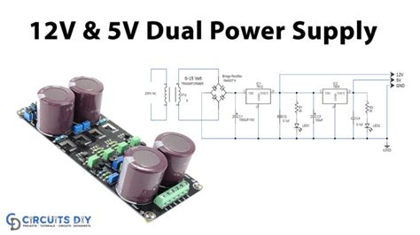 12v And 5v Dual Power Supply