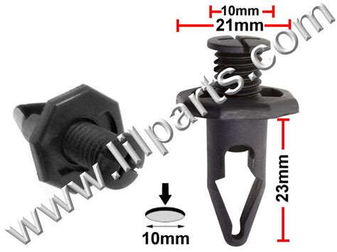 Compatible With Honda Push Type Retainers