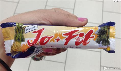Батончик мюсли "Jo + Fit" ананас в йогурте - «Ммммм вкуууснооо!! (Фото ...