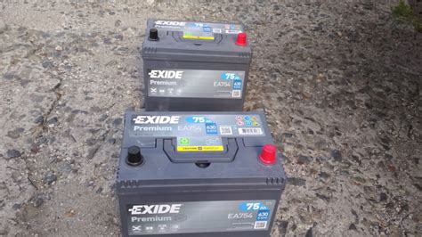 Новые АКБ EXIDE Premium 75 Ah / EA754 / D26 — Mitsubishi Pajero Sport ...