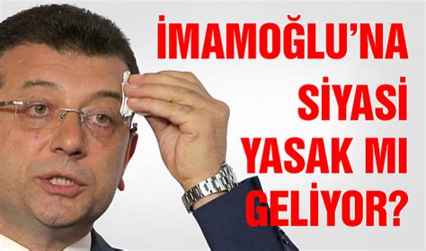 Ekrem Mamo Lu Na Siyasi Yasak M Geliyor G Ndem Demokrat Tv