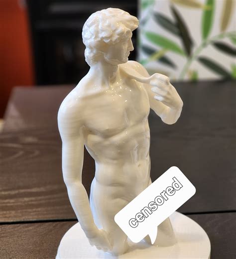 Michelangelo David Bust With Large MATURE Etsy