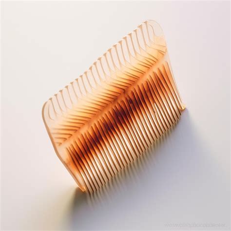 Premium Ai Image Comb Product Photography White Background
