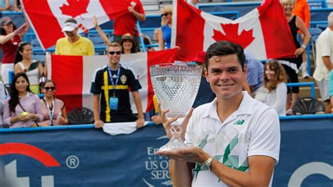 Raonic tops Pospisil in 1st all-Canadian ATP final