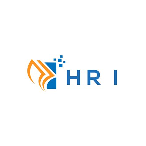 Hri Credit Repair Accounting Logo Design On White Background Hri