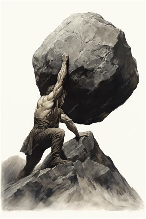 Push A Rock Up A Hill 3
