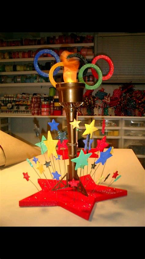 Olympic Centerpiece For Fifth Grade Send Off