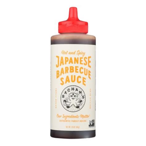 Bachan S Japanese Bbq Hot Spicy Sauce Case Of 6 16 Oz Case Of 6 16