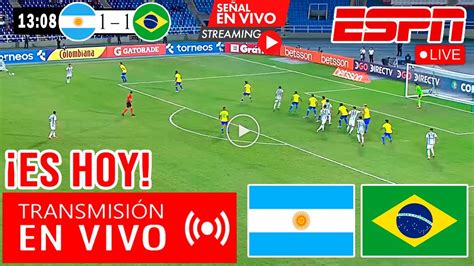 Argentina Vs Brasil En Vivo Mundial Sub Donde Ver Y A Qu