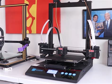 JGMaker Artist D Dual Extruder Independent 3D Printer Lets You Use 4