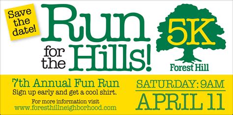2015 Run for the Hills 5k | Forest Hill Neighborhood Association