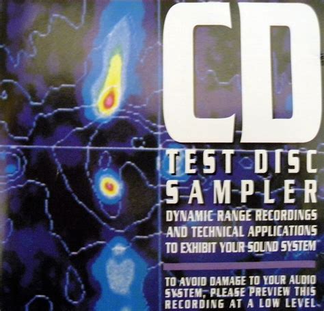 cd test disc sampler amazoncom