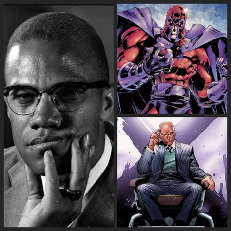 Malcolm X Vs. Magneto and Professor X : r/ERB