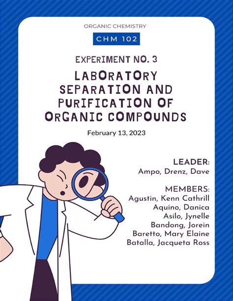 Experiment No3 Separation And Purification Of Organic Compounds Part 2