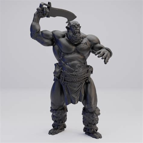 Hot Goblin オーガブルート ミニチュア ホットゴブリン 蛮族の力