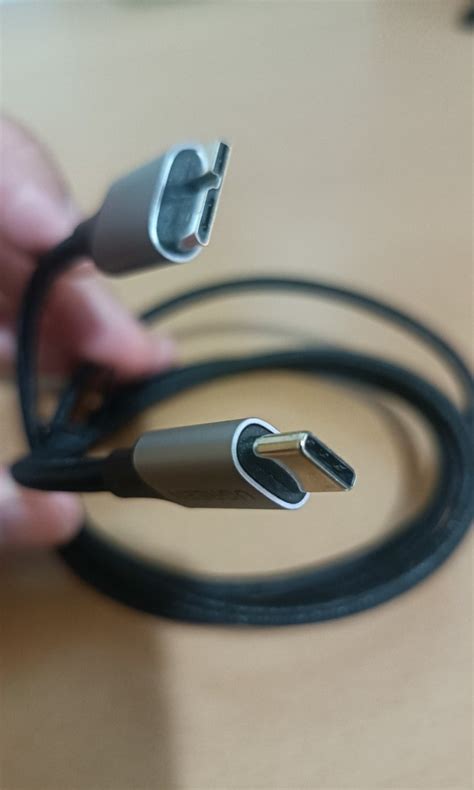 USB Micro B to Type C 1m, Mobile Phones & Gadgets, Mobile & Gadget ...