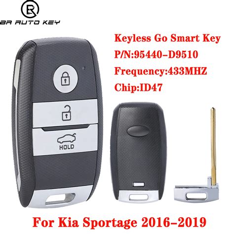 3 O Inteligente Remoto Carro Chave Fob Para Kia Sportage Keyless