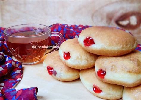 resep donat bomboloni oleh dhenia zhaier cookpad