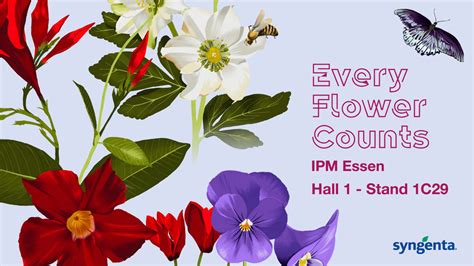 Syngenta Synergy At Ipm Essen 2024 With Theme ‘every Flower Counts