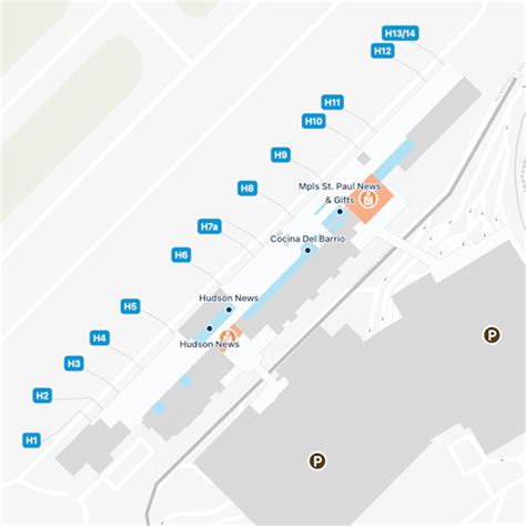 Minneapolis-St Paul Airport Map: Guide to MSP's Terminals