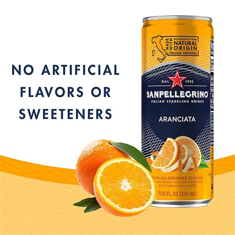 San Pellegrino Aranciata Sparkling Beverage Ml Lovinio