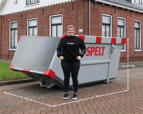 10m3 Container Huren 10 Kuub Container Spelt Afvalcontainer
