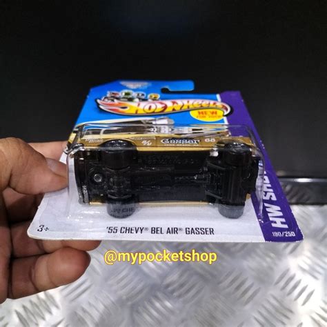 Hot Wheels Chevy Bel Air Gasser Champagne Gold Tuske Gasser Hotwheels Showroom