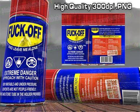 Fuck Off Spray 20oz Tumbler Wrap Sarcastic Cuss Word Spray Tumbler PNG Funny Curse Word PNG