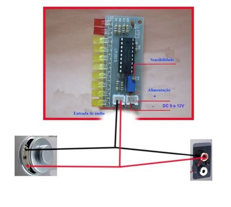 Comprar Lm Kit Para Montar Vu Meter Leds Loja Toni Eletr Nica