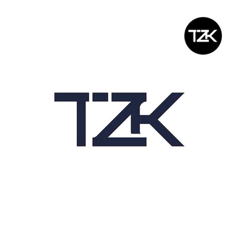 Premium Vector | TZK Logo Letter Monogram Design