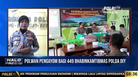 Live Dialog Bersama Kasubdit Bhabinkamtibmasditbinmas Polda Diy Akbp