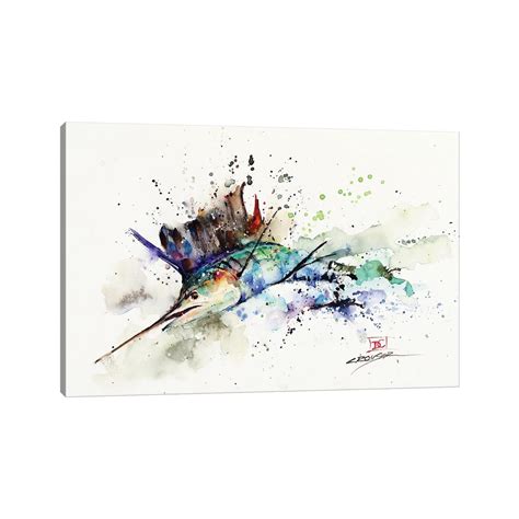 Icanvas Sailfish By Dean Crouser Canvas Print Bed Bath And Beyond