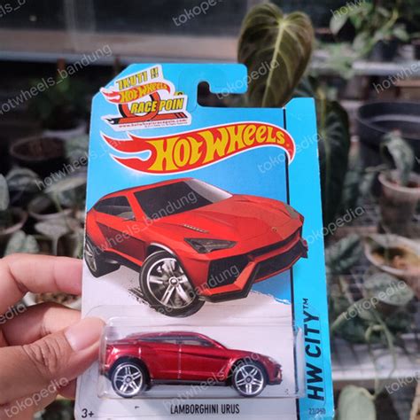 Jual Hot Wheels Lamborghini Urus Merah Hw City Kota Bandung Hotwheels Bandung Tokopedia