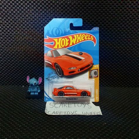 Jual Hot Wheels Mazda Rx Rx Orange Hw Turbo Jdm Shopee Indonesia