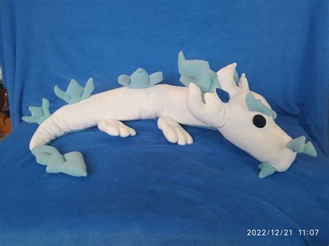 Игрушка ручной работы Ледяной дракон Роблокс Адопт ми Frost Dragon в ...