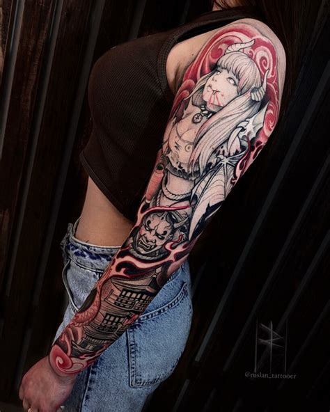 Details 62 Anime Sleeve Tattoo Best In Coedo Vn