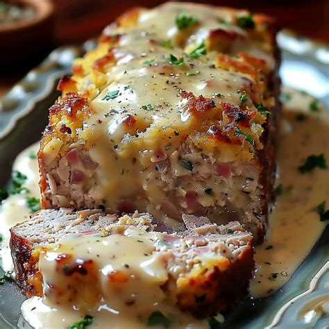 Chicken Cordon Bleu Meatloaf Recipe