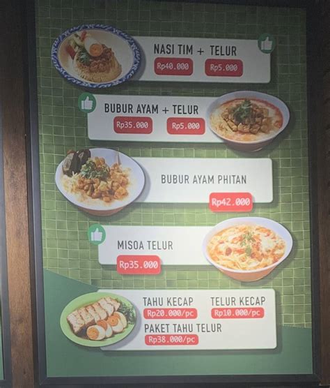 menu  hoi kee hainanese chicken rice porridge menteng restaurant