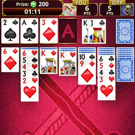 card game double solitaire 6