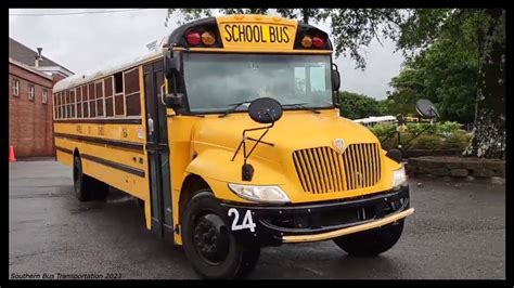 2016 Ic Ce School Bus Cummins Isb 67l Ride Along Youtube