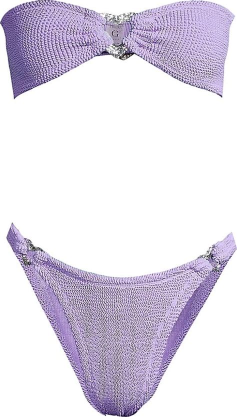 Hunza G Nicole Bikini Shopstyle Two Piece Swimsuits