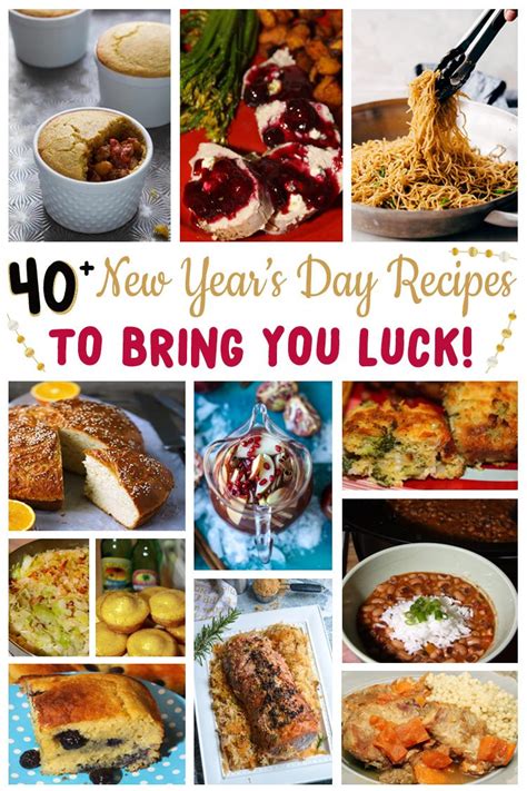 40+ New Year's Day Recipes To Bring You Luck! | New years day meal ...