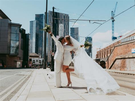 Joyful Intimate Lesbian Same Sex Wedding In Manchester