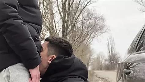 Straight Guy Fuck Gay Friend Outdoor Bareback And Cum In Ass Twink